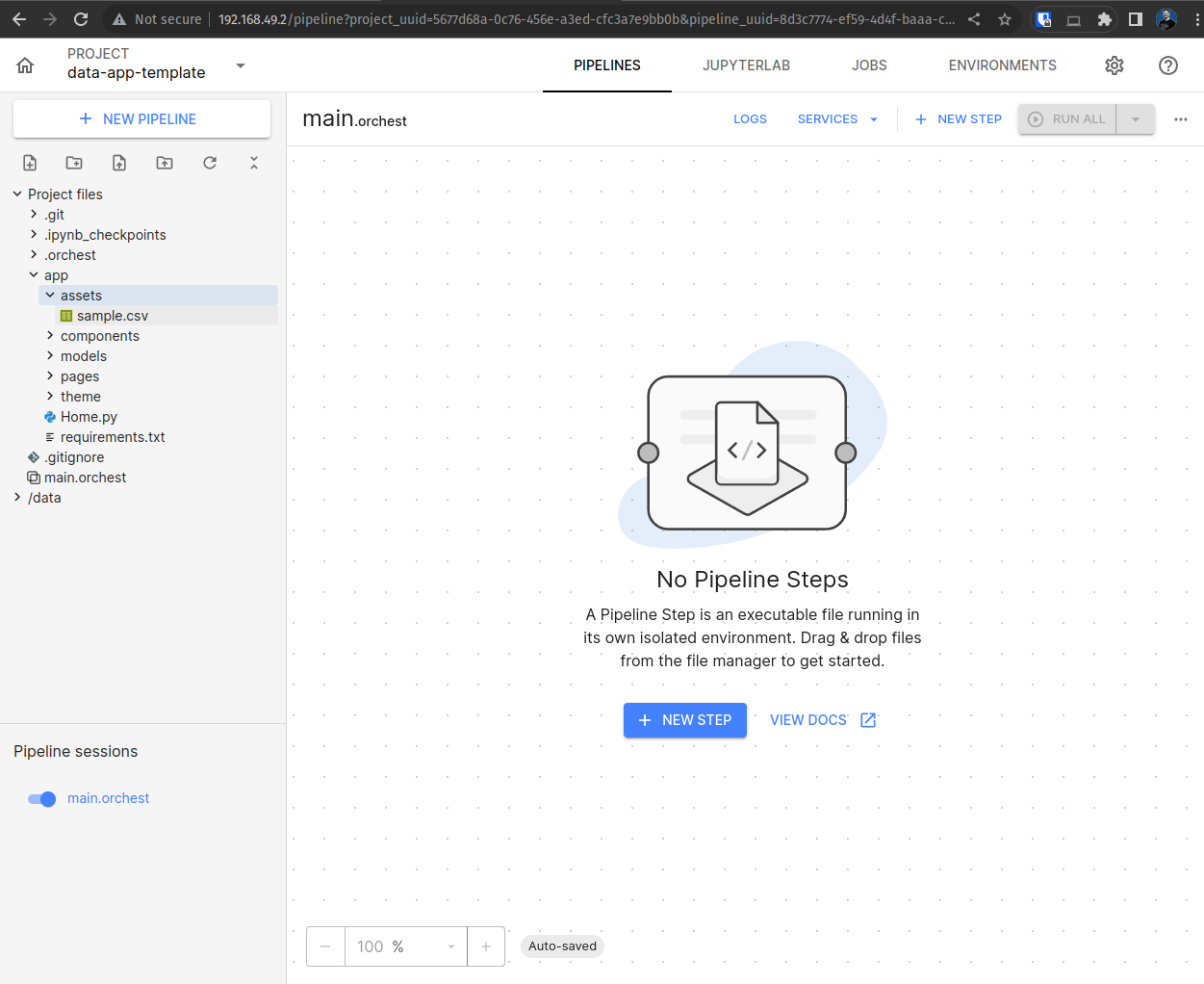 Download button example